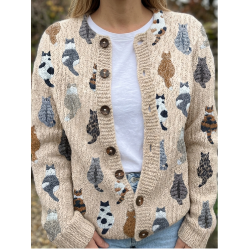 Amélie | Artistic Cat Cardigan Amélie | Artistic Cat Cardigan