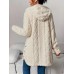 Sophie | Plush Hooded Cardigan