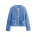 Clara | Cropped Knit Cardigan