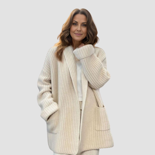 Kiandra | Knitted Wool Cardigan with Pockets Kiandra | Knitted Wool Cardigan with Pockets