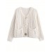 Clara | Cropped Knit Cardigan